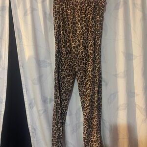 Leopard Print Pants